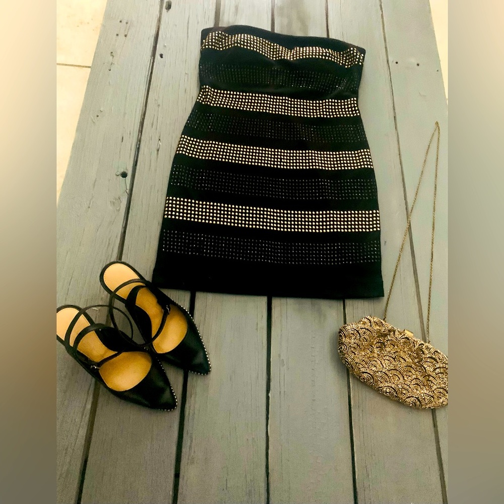 Forever‎ 21 Black Mini Tube Dress- Vintage!